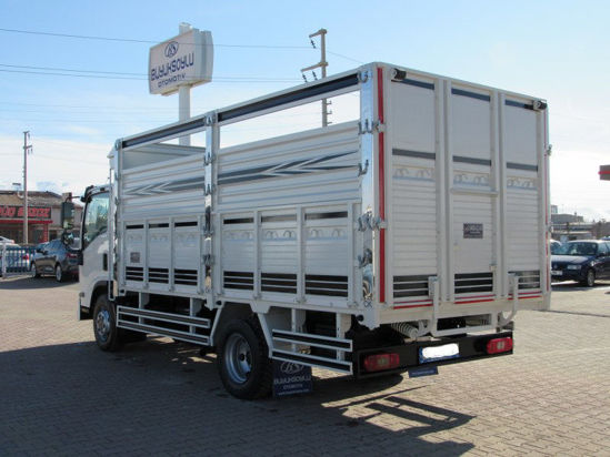 2014 MODEL ISUZU NPR 10 SIFIR AHSAP KASA KAMYON