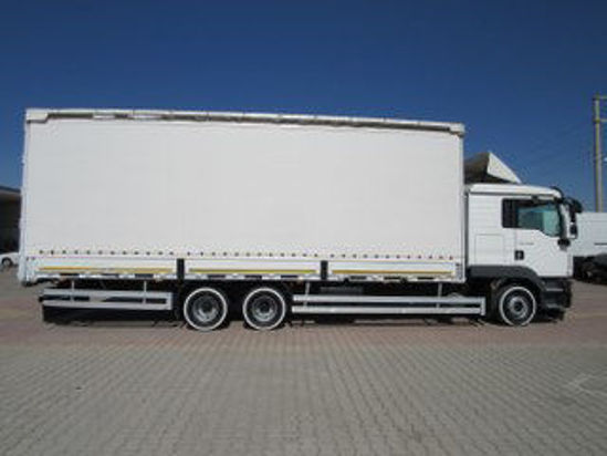 2012 MAN TGL 12.180 KAYAR ÇATI VE KAYAR PERDELİ