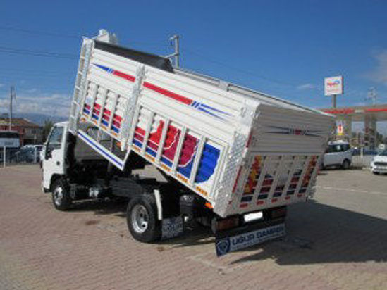 2008 MODEL ISUZU NPR SIFIR DAMPERLİ KASA KAMYON