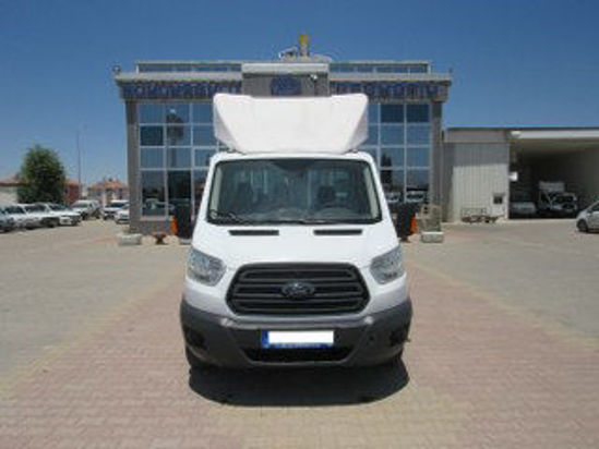 2015 TRANSIT 350 L T.KABİN SAC KASALI KAMYONET AC