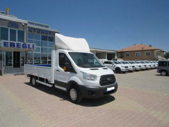 2015 TRANSIT 350 L T.KABİN SAC KASALI KAMYONET AC