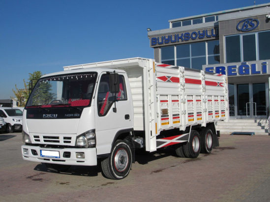2007 MODEL ISUZU NQR 3D DAMPERLİ SAÇ KASA KAMYON