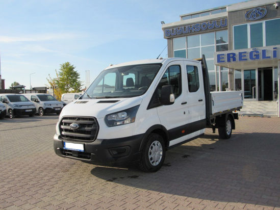 2023 TRANSIT 350L Ç.KABİN AÇIK KASA AC GP