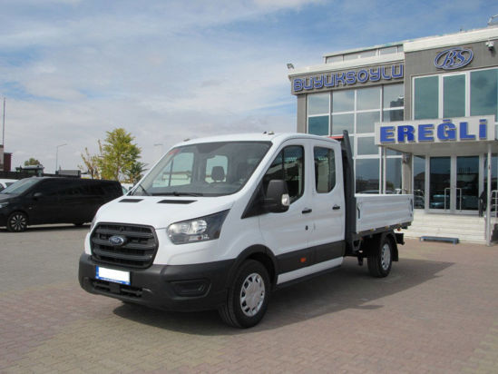 2022 TRANSIT 350L Ç.KABİN AÇIK KASA AC GP