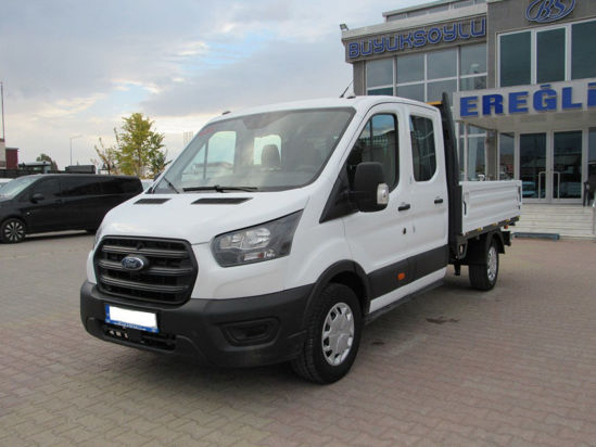 2023 TRANSIT 350L Ç.KABİN AÇIK KASA AC GP