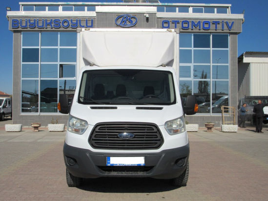 2015 FORD TRANSIT 350 L T.KABİN POLYESTER KASALI 155 HP AC