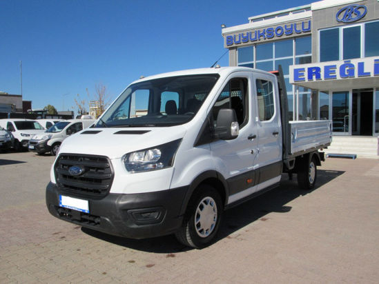 2022 TRANSIT 350L Ç.KABİN AÇIK KASA AC GP