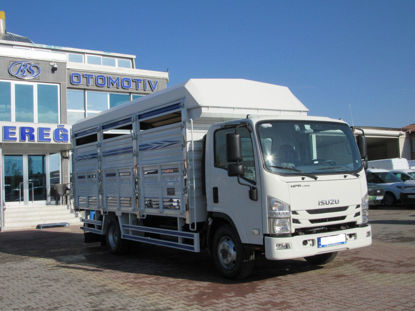 2017 ISUZU NPR LONG TENTELİ AHŞAP KASA KAMYON