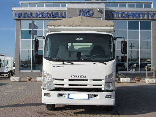 2011 ISUZU NPR 3D 8 TEKER TENTELİ AHŞAP KASA KAMYON