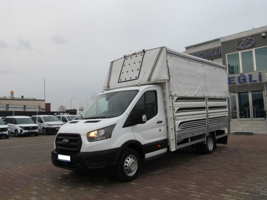 2023 TRANSİT 350 ED 2.0 TENTELİ SAC KASA KAMYONET