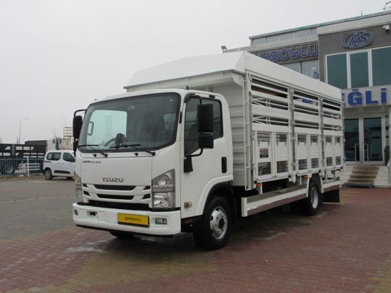2022 ISUZU NPR 10 LONG SIFIR TENTELİ AHŞAP KASA KAMYON AC