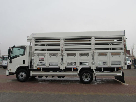 2022 ISUZU NPR 10 LONG SIFIR TENTELİ AHŞAP KASA KAMYON AC