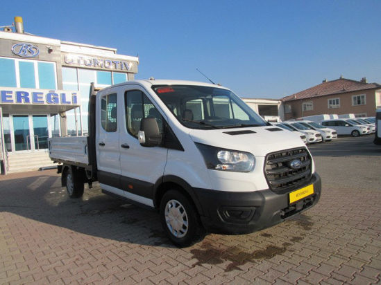 2023 TRANSIT 350L Ç.KABİN AÇIK KASA AC GP