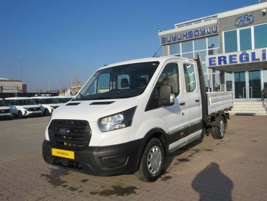 2023 TRANSIT 350L Ç.KABİN AÇIK KASA AC GP