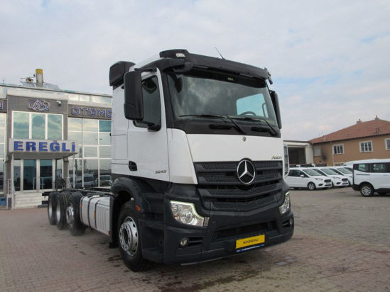 2021 ACTROS 3242L 8X2 ROTARDER ŞASE KAMYON