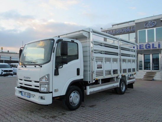 2013 ISUZU NPR 10 SIFIR AHŞAP KASA KAMYON