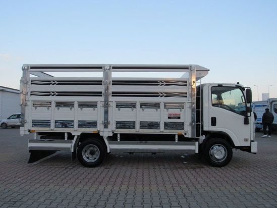 2013 ISUZU NPR 10 SIFIR AHŞAP KASA KAMYON