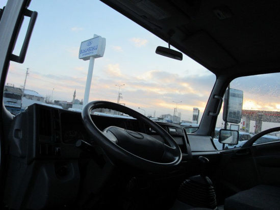 2013 ISUZU NPR 10 SIFIR AHŞAP KASA KAMYON