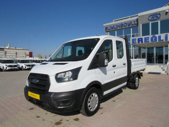 2022 KLİMALI FORD TRANSIT 350 M Ç.KABİN GP