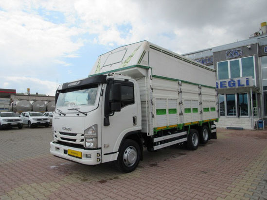 2020 ISUZU NPR 3 DİNGİL TENTELİ AHSAP KASA KAMYON