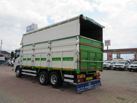 2020 ISUZU NPR 3 DİNGİL TENTELİ AHSAP KASA KAMYON