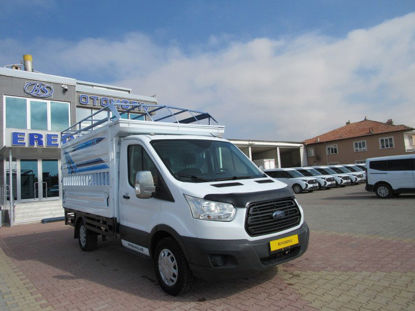 2015 TRANSIT 350M TENTELİ TEK KABİN KAMYONET AC