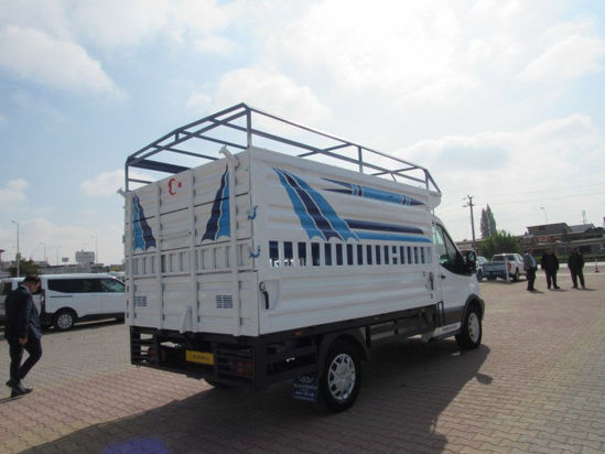 2015 TRANSIT 350M TENTELİ TEK KABİN KAMYONET AC
