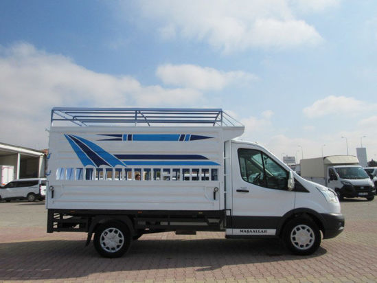 2015 TRANSIT 350M TENTELİ TEK KABİN KAMYONET AC